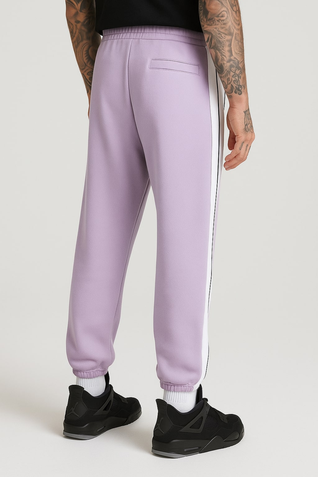 Palm Angels LOGO TRACK SWEAT PANT - PURPLE - Purple / 12