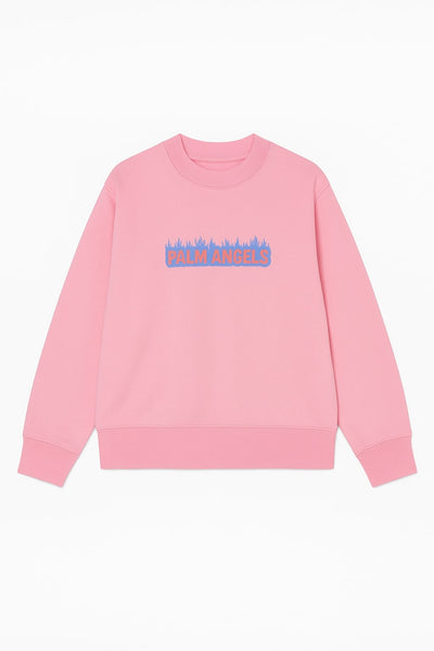 Palm Angels PA FLAMES REGULAR CREWNECK