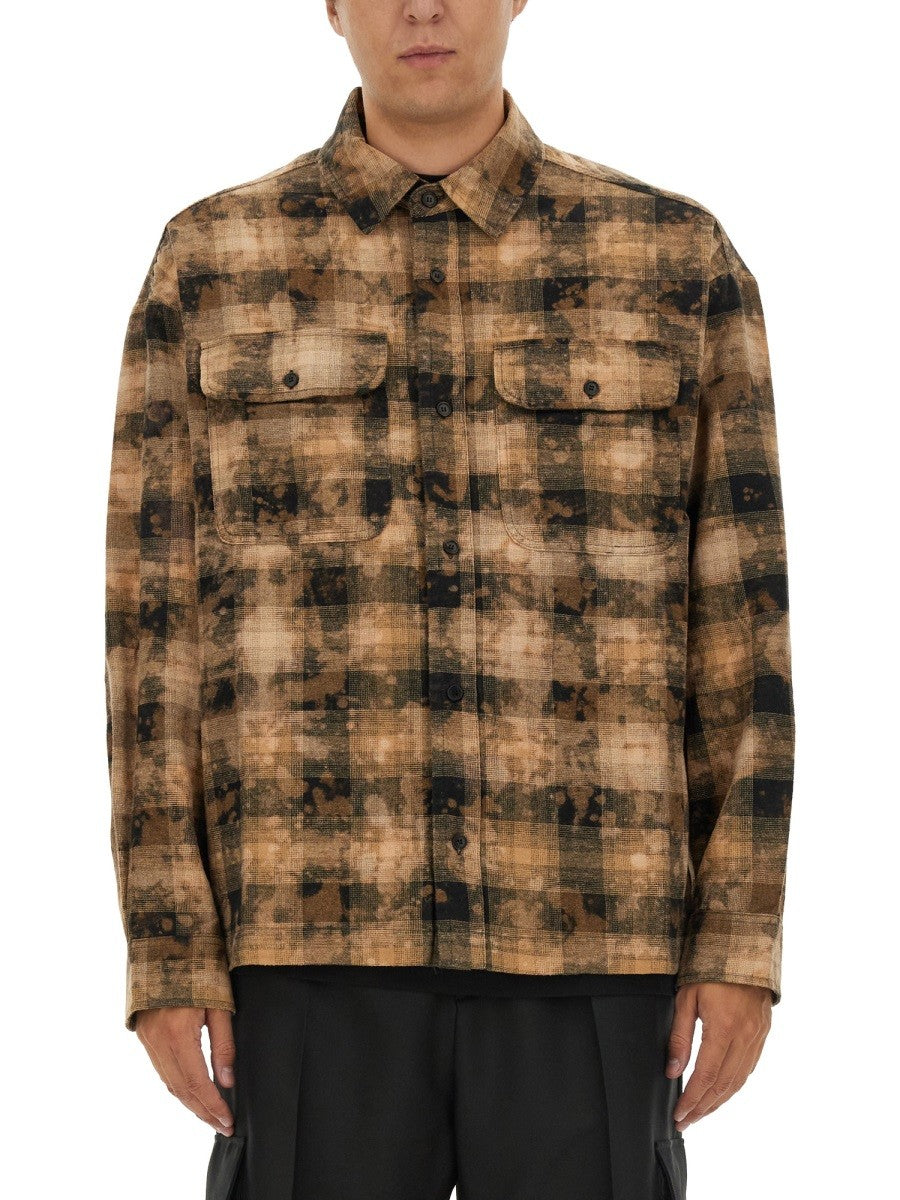 Palm Angels PLAID SHIRT - Plaid / 50