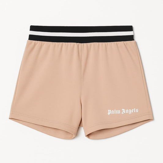 Palm Angels SPORTS SHORTS - BEIGE - Beige / S