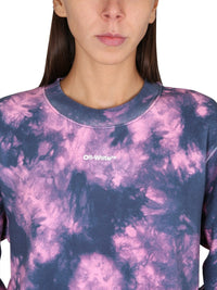 Palm Angels SWEATSHIRT DRESS - TIEDYE - Tie-dye / XS
