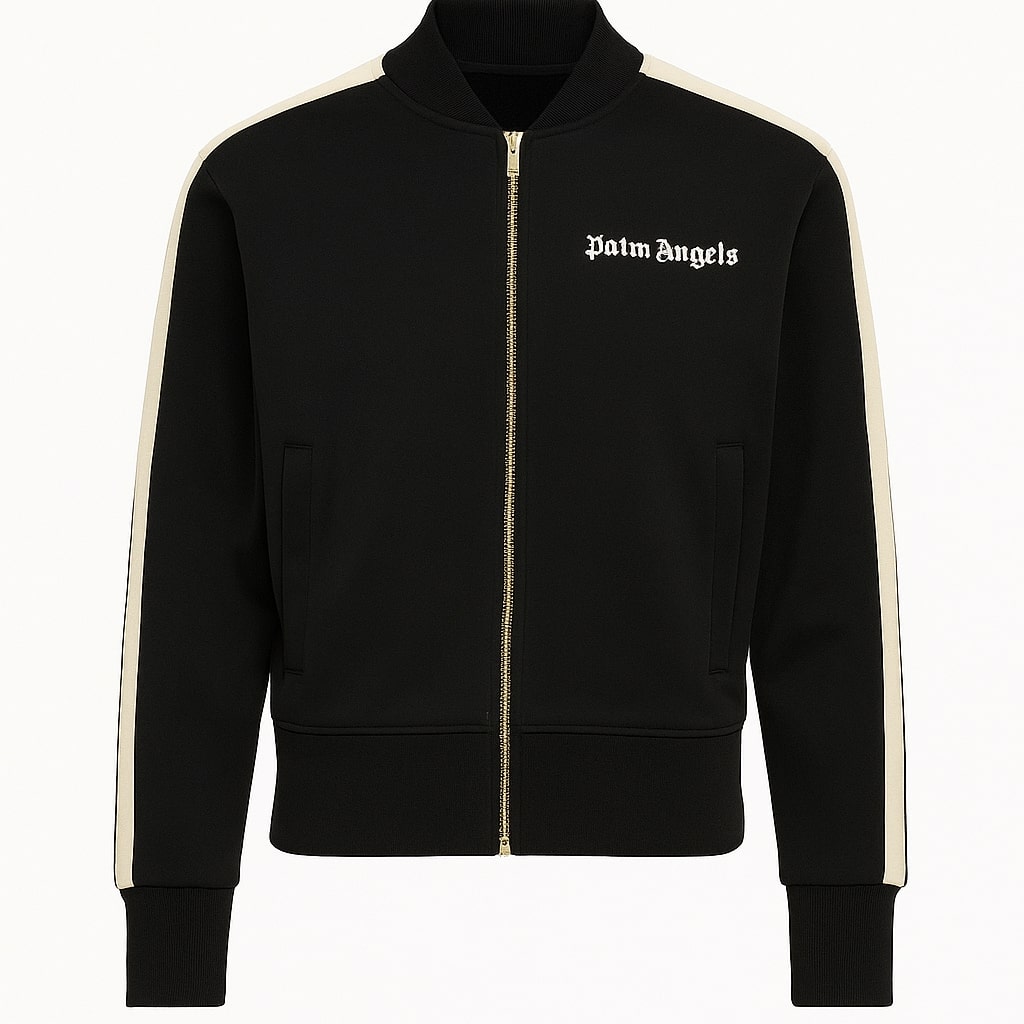 Palm Angels Women’s Black Sweatshirt - 100% POLYESTER / Black / S