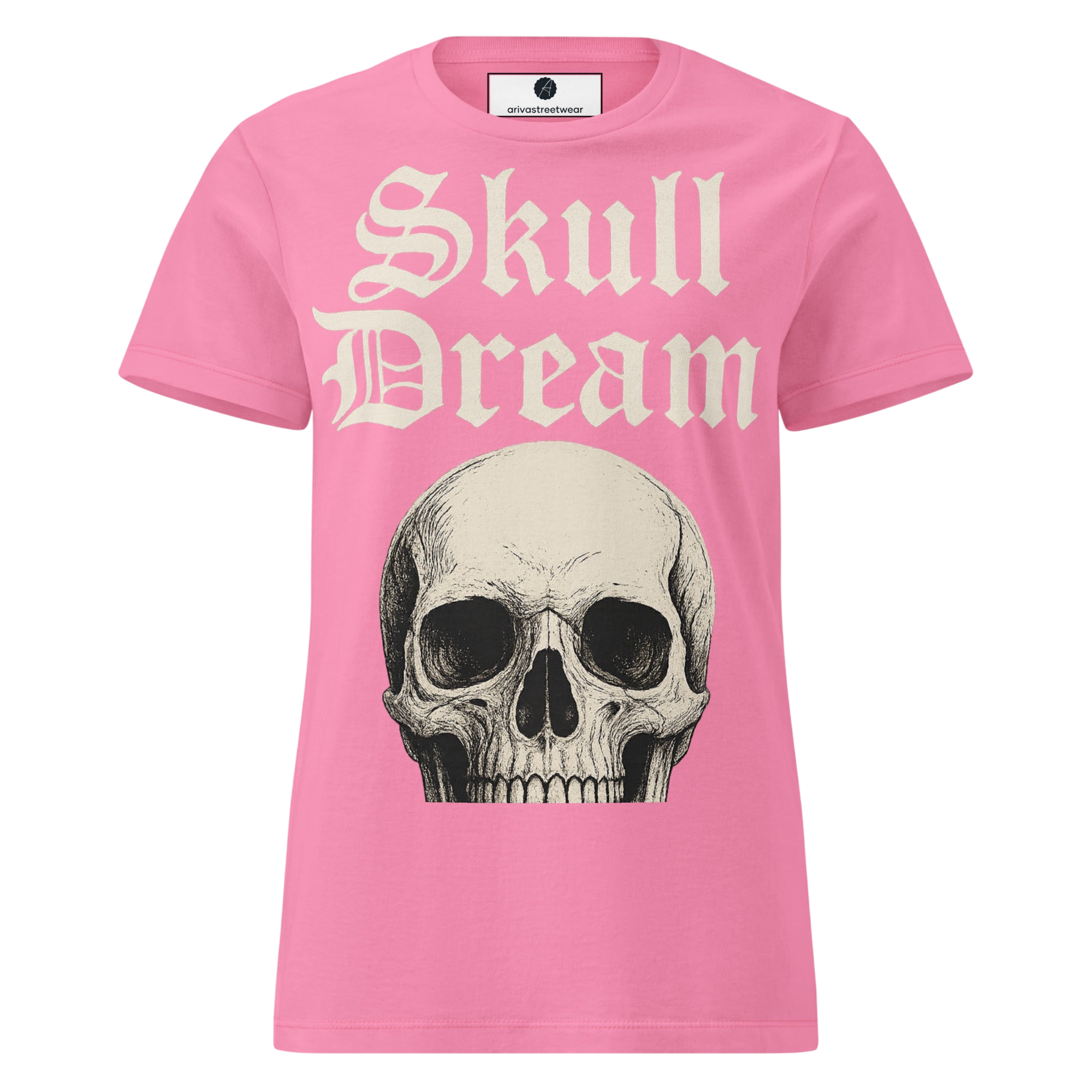 Pink Skull Dream T-Shirt - Azalea / S