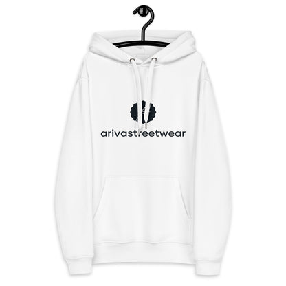 Premium Eco Essential Hoodie in a stylish white hooded sweatshirt design