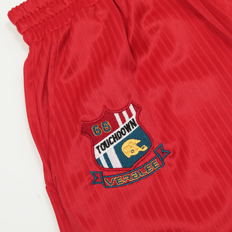 Red Retro Track Pants