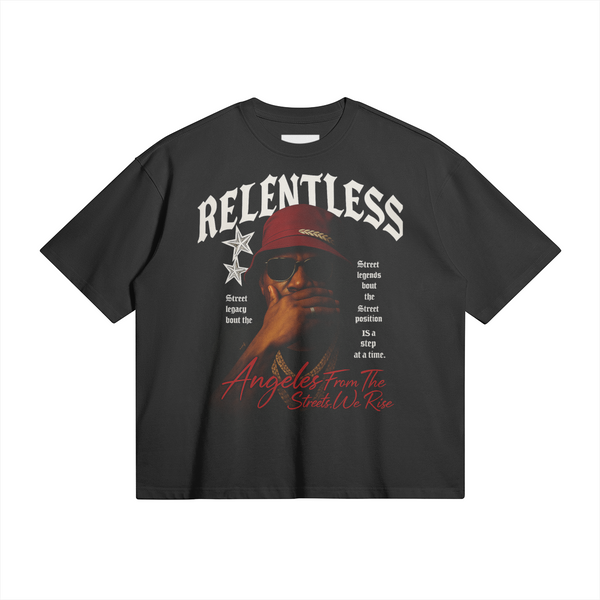 Relentless Hustle Tee - Black