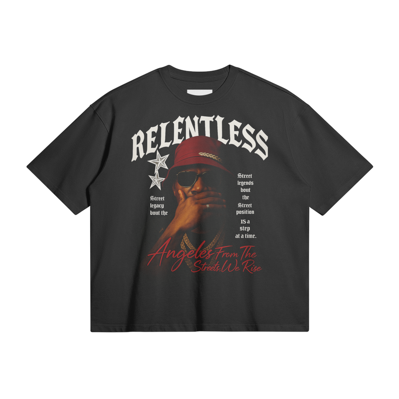 Relentless Hustle Tee - Black