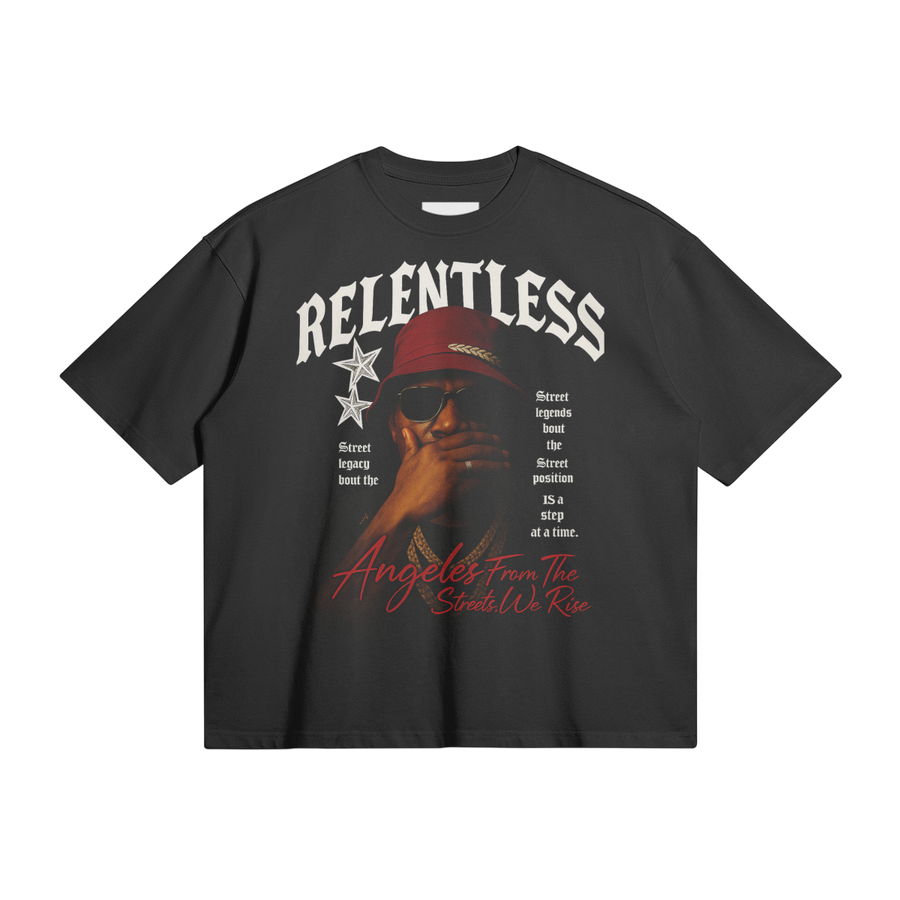 Relentless Hustle Tee - Black