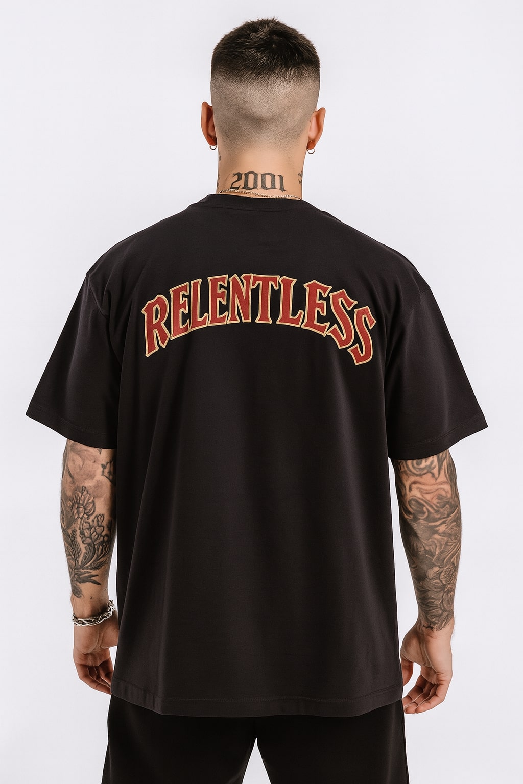 Relentless Hustle Tee - Black