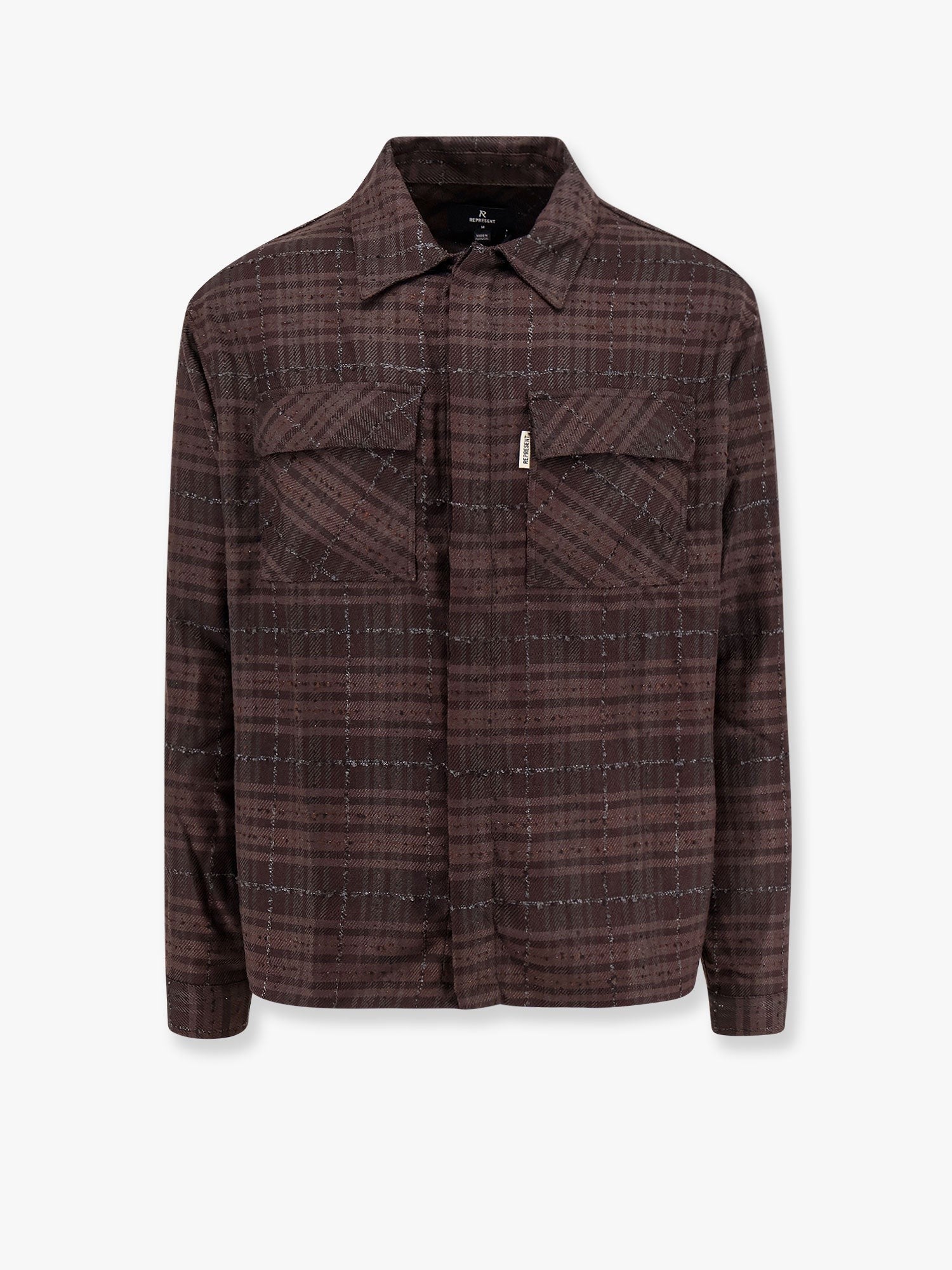 REPRESENT Madras FLANNNEL SHIRT