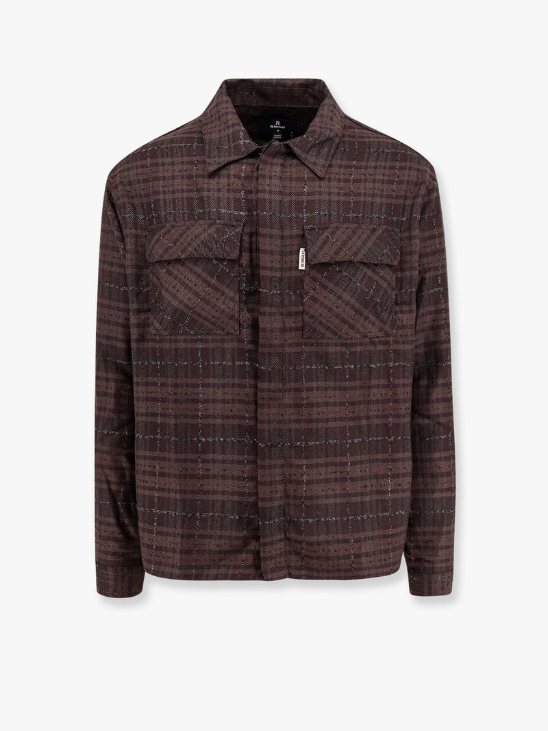 REPRESENT Madras FLANNNEL SHIRT