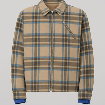 REPRESENT PLAID SHIRT - coffe / M