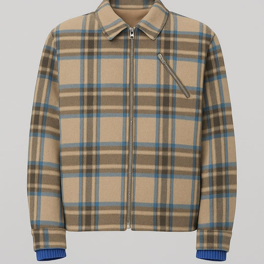 REPRESENT PLAID SHIRT - coffe / M