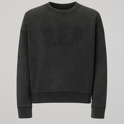 REPRESENT ’REP APPLIQUE’ SWEATSHIRT