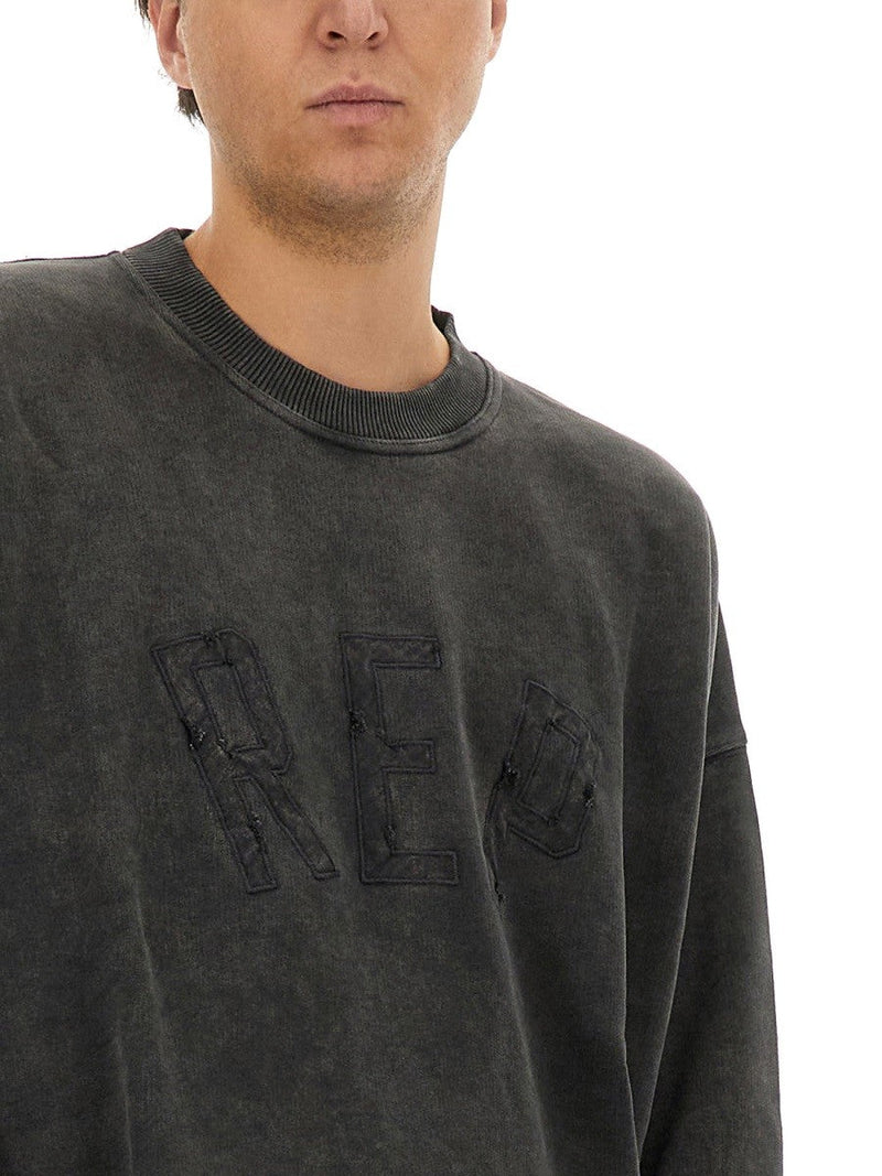 REPRESENT "REP APPLIQUE" SWEATSHIRT