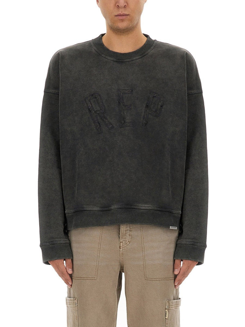 REPRESENT "REP APPLIQUE" SWEATSHIRT