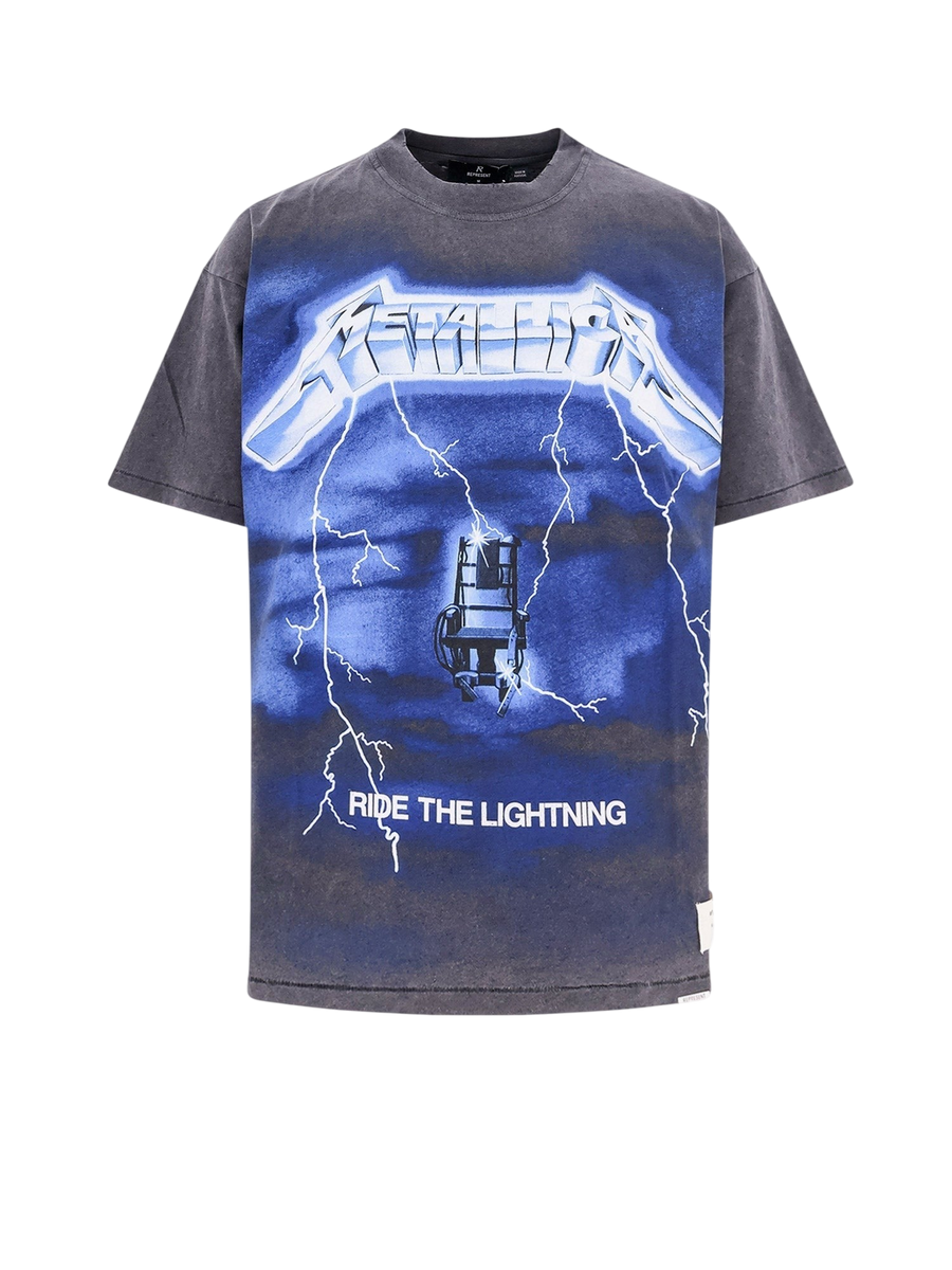 REPRESENT T-SHIRT MAXI METALLISKT MÖNSTER