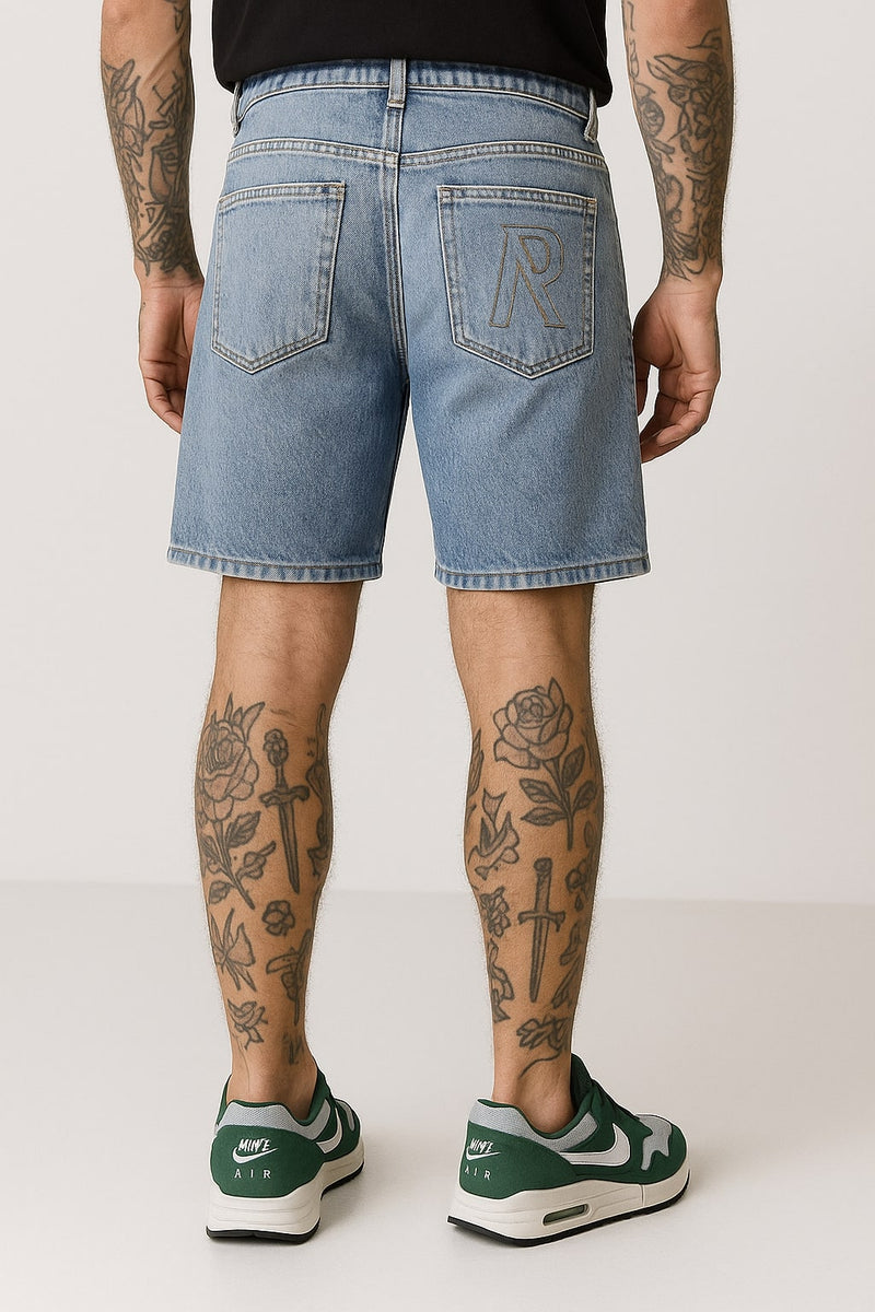 REPRESENT Tailored Stone-Washed Denim