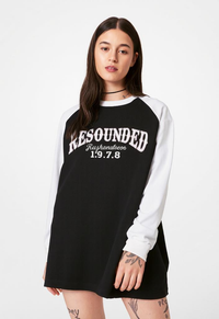 Raglan-sleeve long-sleeved shirt from RESOUNDED 1978 Streetwear Sweatshirt collection