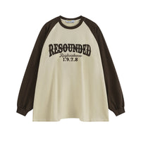 Raglan-sleeve long-sleeved shirt from RESOUNDED 1978 Streetwear Sweatshirt collection