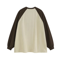 Two-tone raglan long-sleeve shirt from RESOUNDED 1978 Streetwear Sweatshirt collection