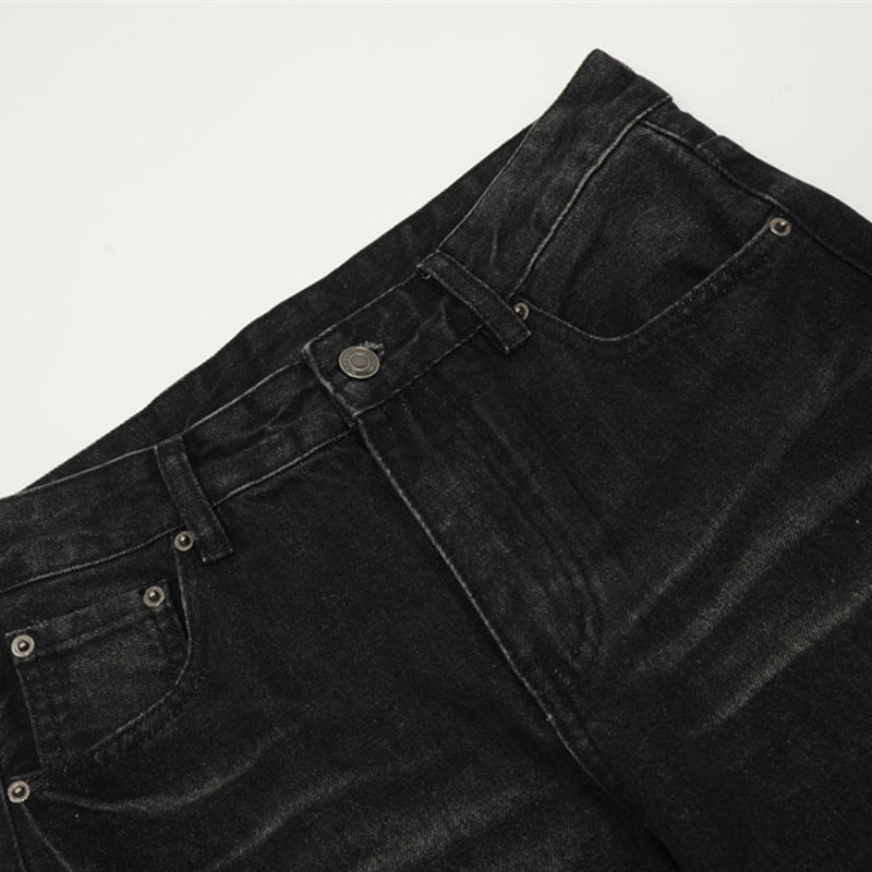 Retro Black Baggy Jeans