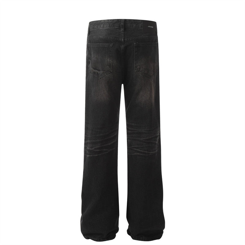 Retro Black Baggy Jeans