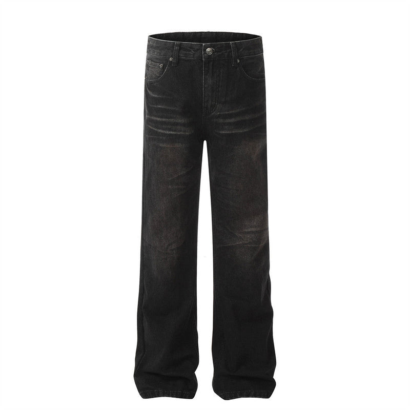 Retro Black Baggy Jeans