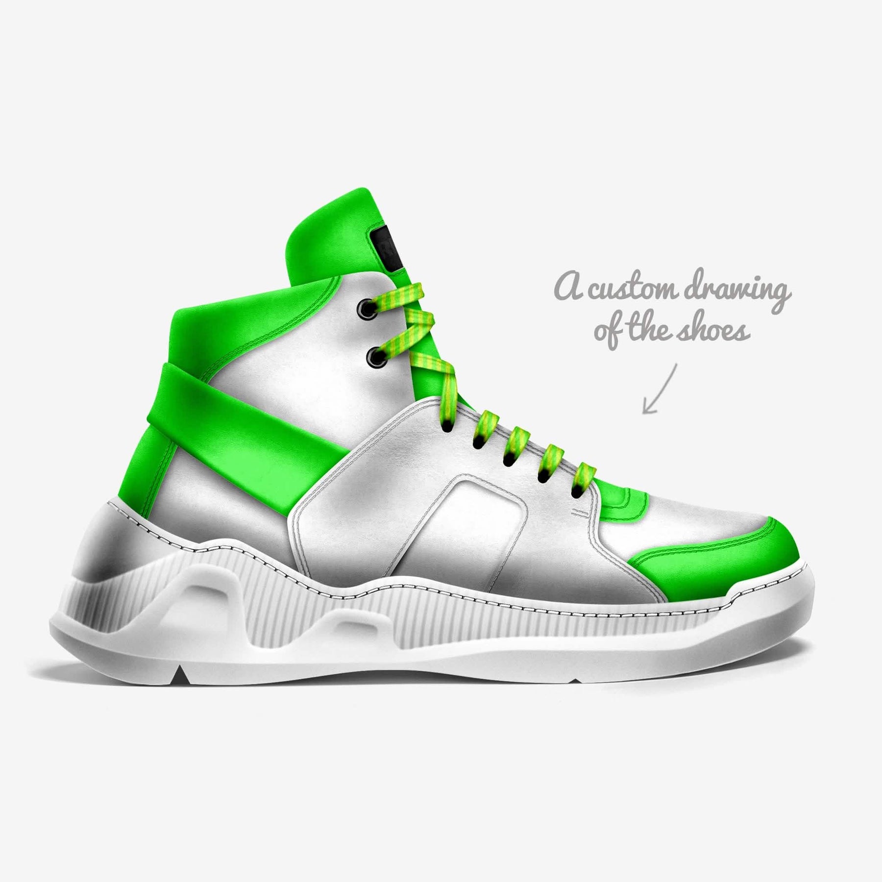 RHYZE Adrenaline Rise Sneakers | LIME PULSE