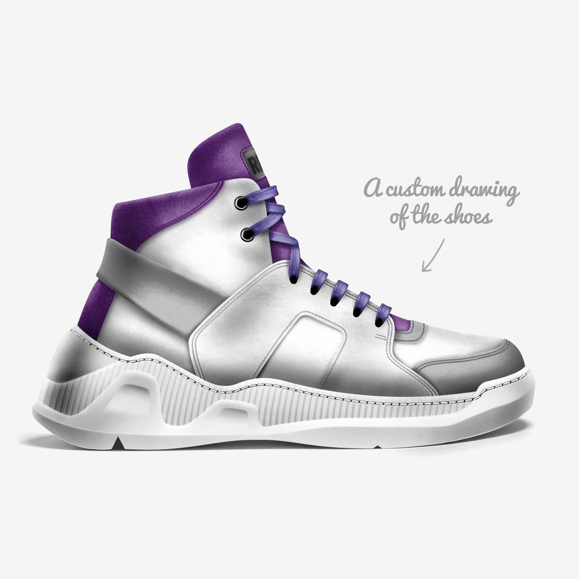 RHYZE Adrenaline Rise Sneakers | ROYAL PURPLE