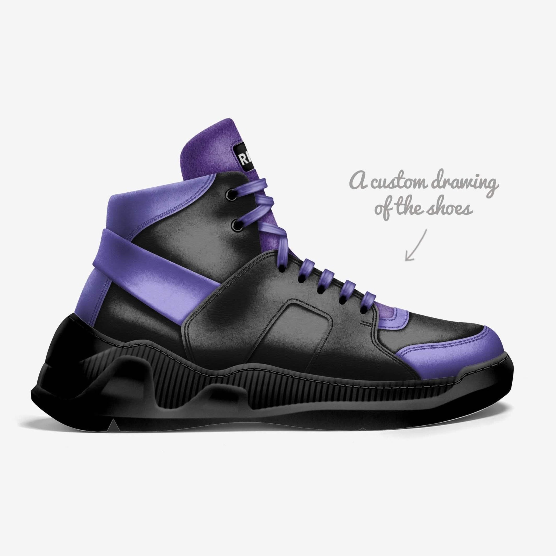 RHYZE Adrenaline Rise Sneakers | VIOLET VERTEX