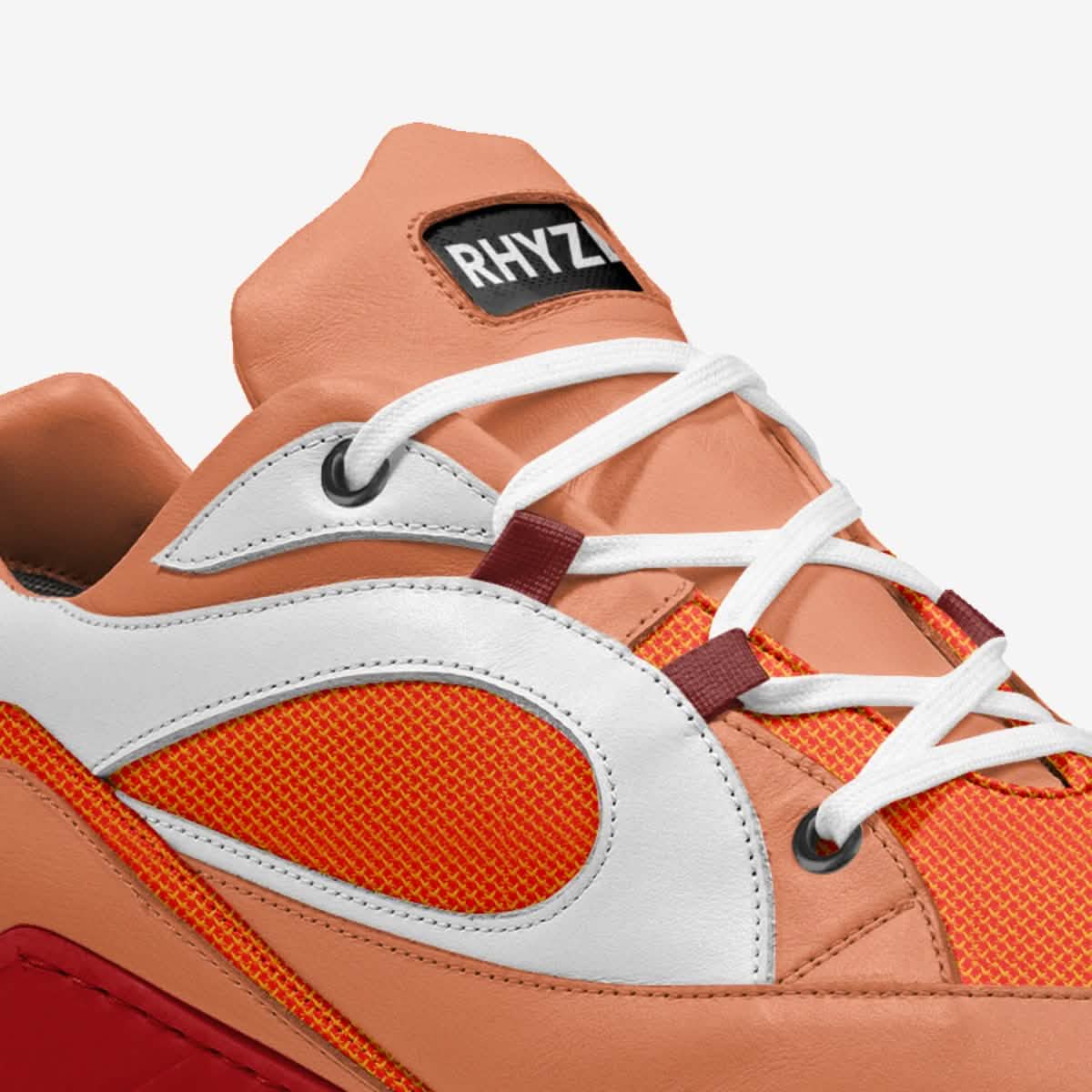 RHYZE Velocity Pulse Sneakers | BLOOD ORANGE - Orange / 7
