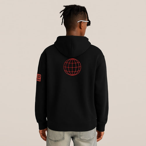Rise Grind Mode Hoodie Black Pullover — hover
