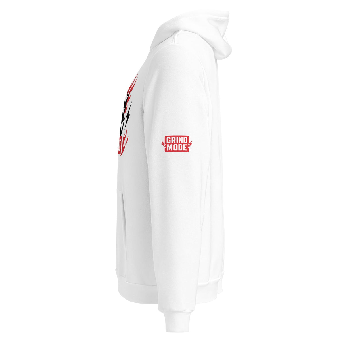 Rise Grind Mode Hoodie White Pullover
