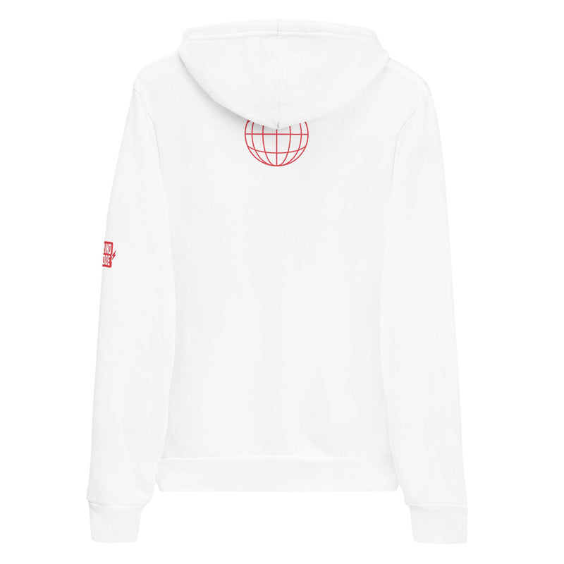 Rise Grind Mode Hoodie White Pullover