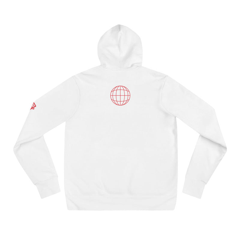 Rise Grind Mode Hoodie White Pullover