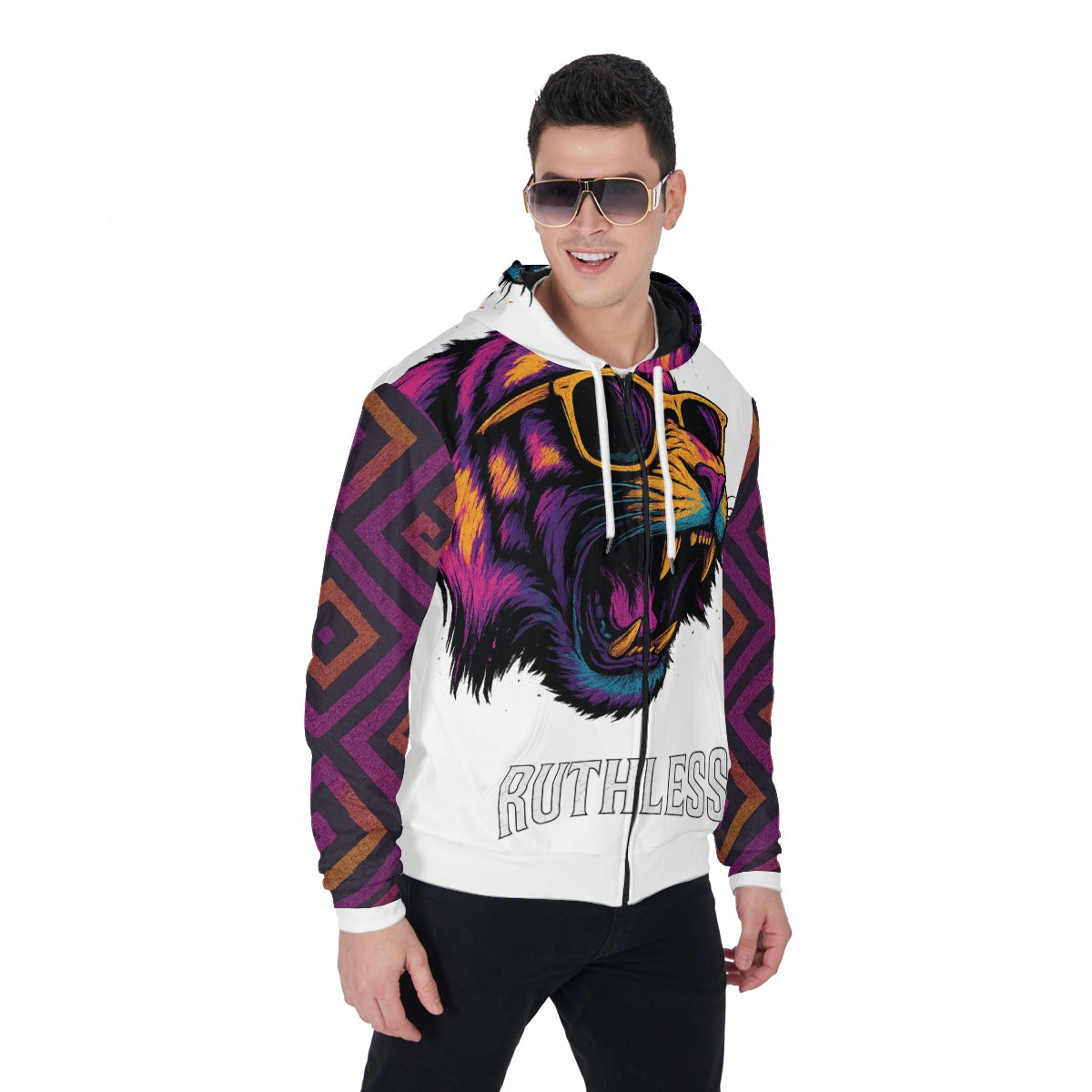 Ruthless Roar Zip Hoodie