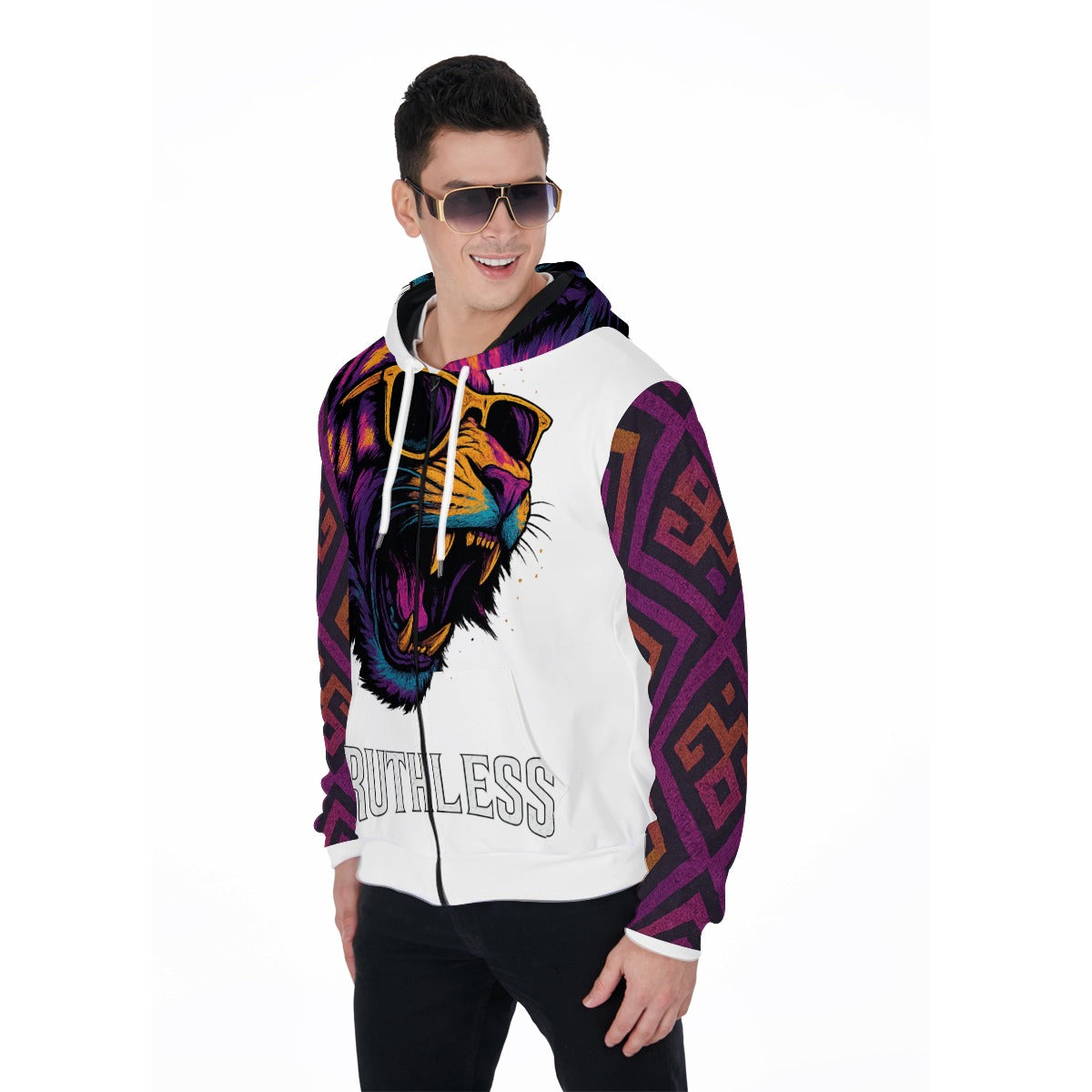 Ruthless Roar Zip Hoodie