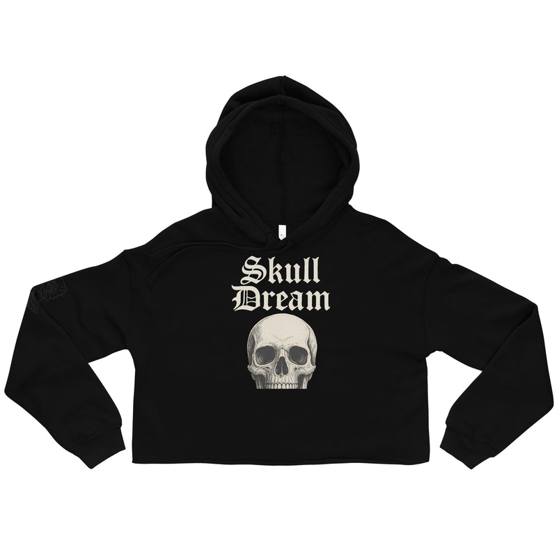 Skull Dream Cropped Hoodie