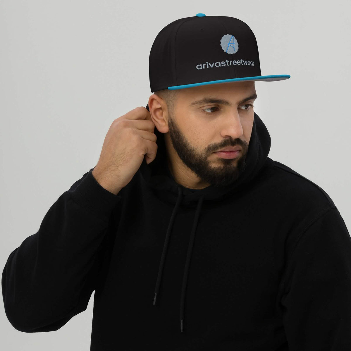 Herr Snapback-keps Blå