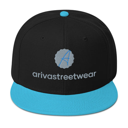 Men's Snapback Hat Blue