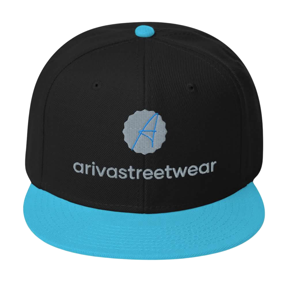 Men's Snapback Hat Blue