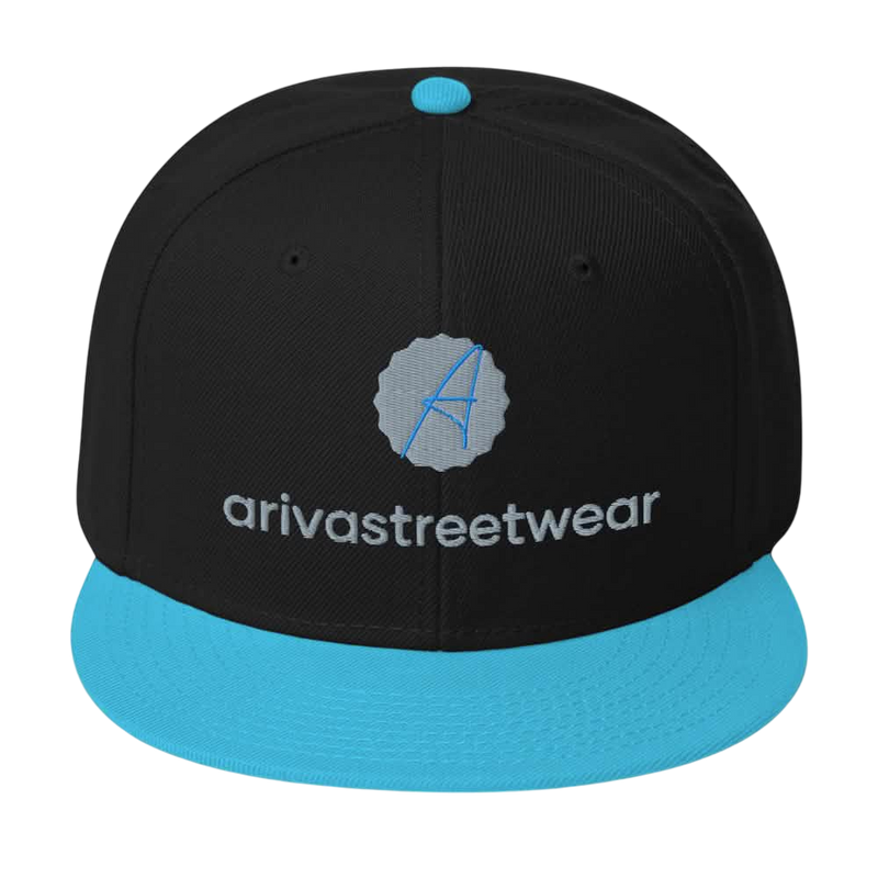 Men's Snapback Hat Blue