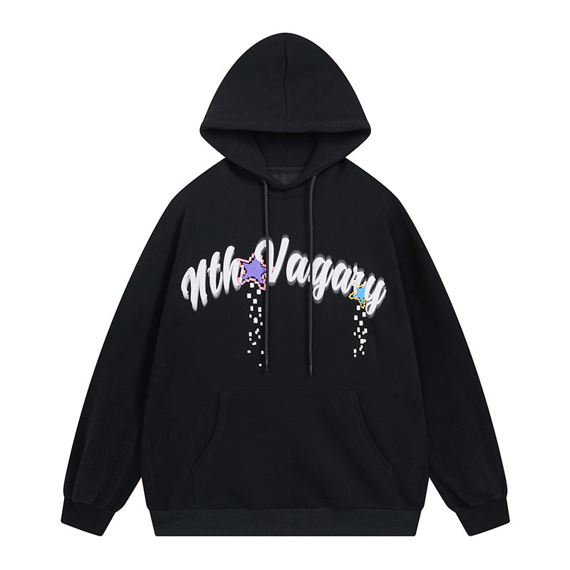 Star Graphic Hoodie Streetwear
