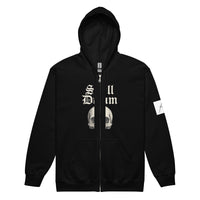 Still Dream Skull Zip Hoodie - Black / S