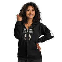 Still Dream Skull Zip Hoodie
