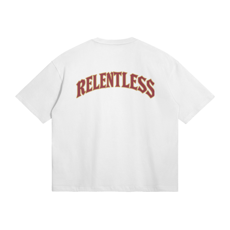 Relentless Hustle Tee - White