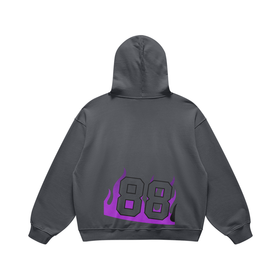 Dark Flame ‘88 BALANCE’ Streetwear Hoodie