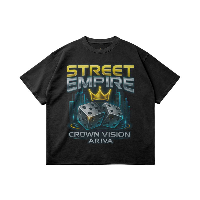 Street Empire Graphic T-Shirt - Black