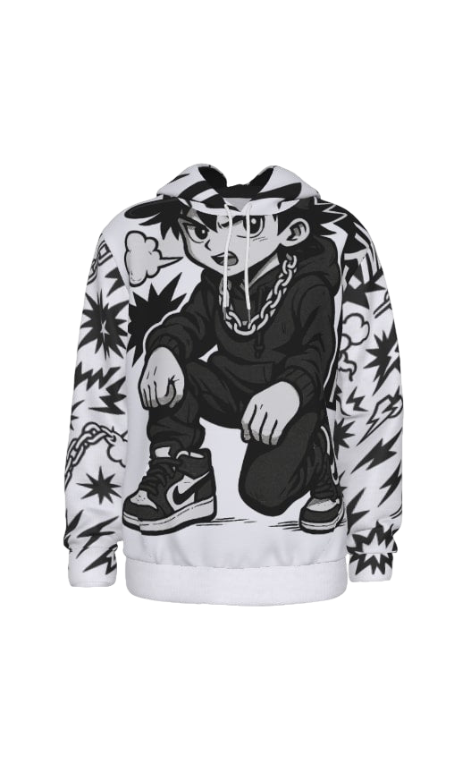 Street Rage Anime Hoodie